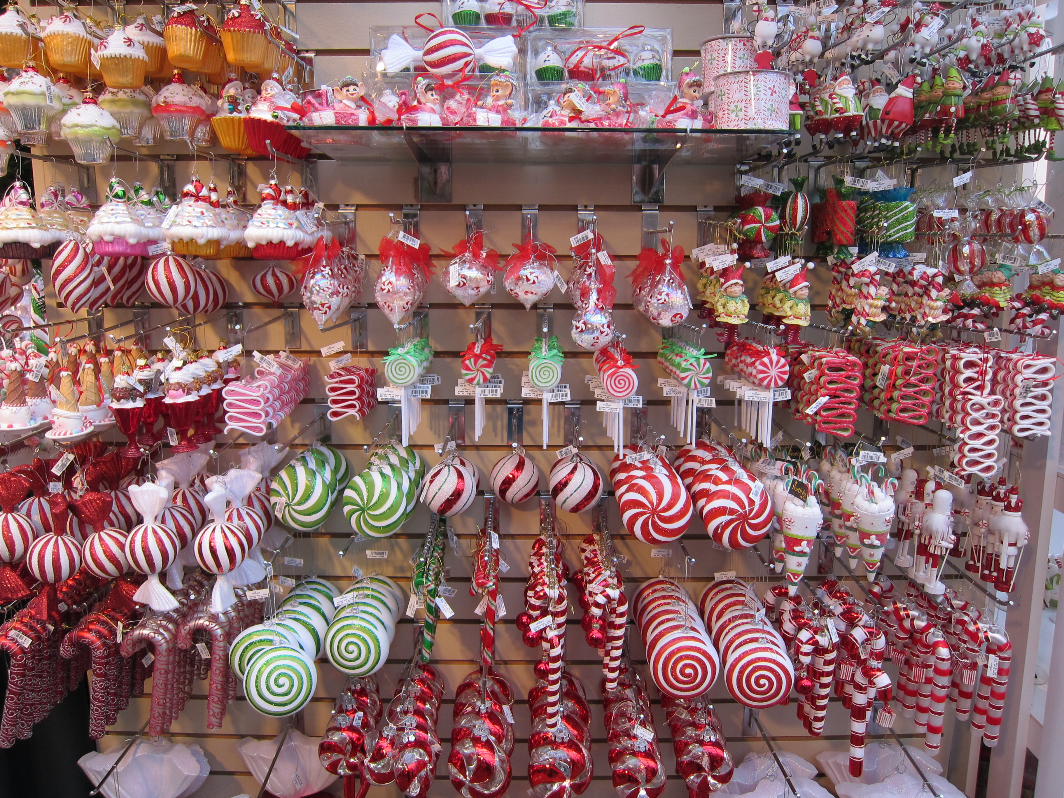 Candy Themed Christmas Decorations